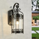 Retro Outdoor Wall Lantern | Coach Light & Dusk to Dawn Sconce | Waterproof Aluminum
