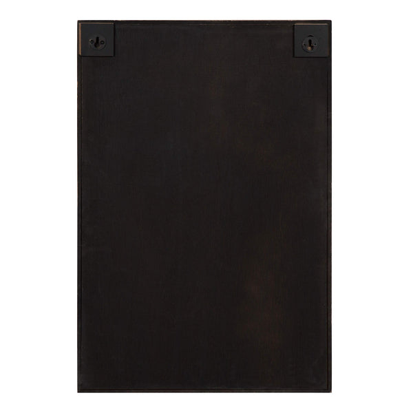 Decorative Wooden Wall Curio Cabinet with Iron Door