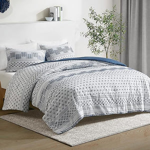Cotton Comforter Set with Pillow Shams