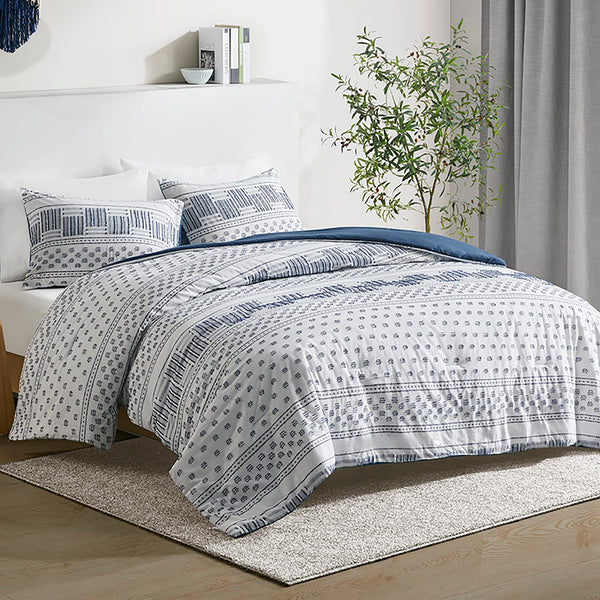 Cotton Comforter Set with Pillow Shams