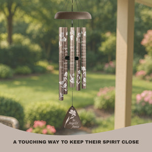 Angels' Arms Memorial Wind Chime – Outdoor Bereavement Decor