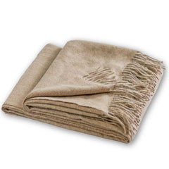Baby Alpaca Throw Blanket