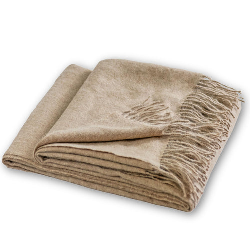 Baby Alpaca Throw Blanket