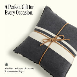 Highrise Throw Pillow 21" x 21" - Slate