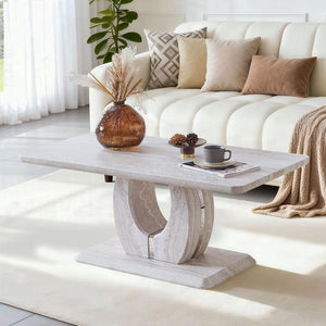 Modern Rectangle Coffee Table with Storage