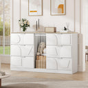 6-Drawer Wooden Dresser – White