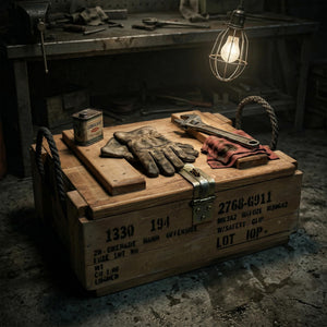 Military Footlocker Cedar Storage Chest