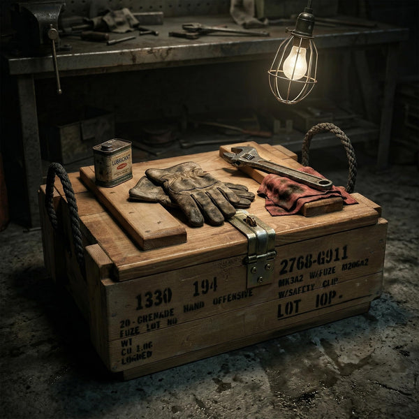 Military Footlocker Cedar Storage Chest