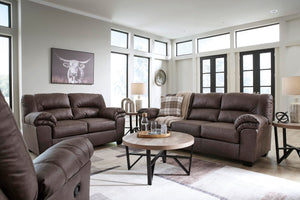 WalkerPoint Contemporary Sofa – Dark Brown