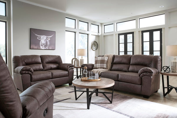 WalkerPoint Contemporary Sofa – Dark Brown