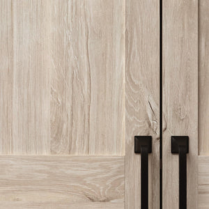 Tall 2-Door Storage Cabinet with Adjustable Shelves
