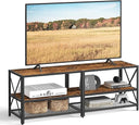 TV Stand for 65-Inch TVs, Entertainment Center with Adjustable Shelf, 58-Inch
