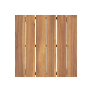 Obreanna Outdoor Acacia Wood End Table