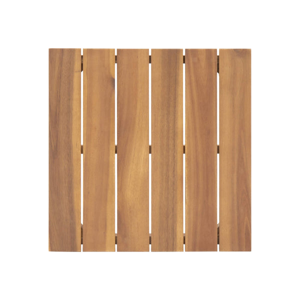 Obreanna Outdoor Acacia Wood End Table