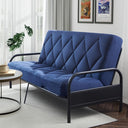 Full Size Pillow Top Futon Mattress Replacement – Gel Memory Foam, Removable Cover