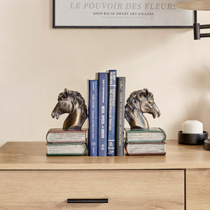 Horse Head Bookend Set of 2