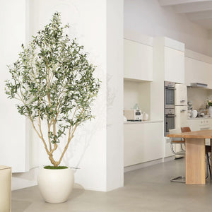 Artificial Olive Tree with Lifelike Fruits