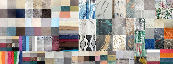 Fabric Swatches for Custom Curtains – 200+ Colors