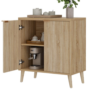 Buffet Cabinet with Adjustable Shelves & Doors