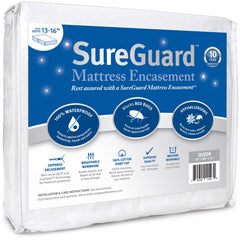 Waterproof Zippered Mattress Encasement – Six-Sided Bed Bug Proof Cover