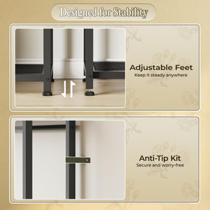 Kitchen Baker's Rack with Power Outlet & Cabinets