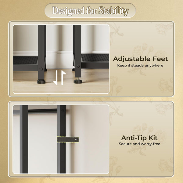 Kitchen Baker's Rack with Power Outlet & Cabinets
