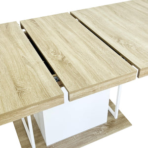 Extendable Dining Table for 6-10 People