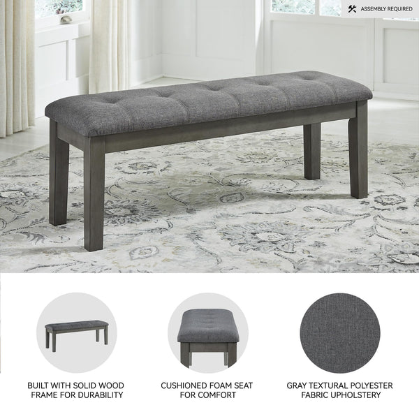 Upholstered Dining Bench with Wood Frame