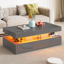 LED Coffee Table with Storage