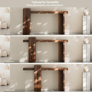 Modern Floating Console Table – 63 Inch