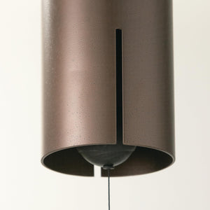 Large Antique Copper Wind Bell Chime for Outdoor Garden, Patio & Porch – 40" Deep Tone