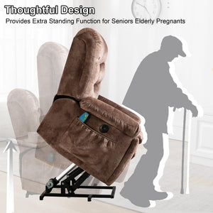 Power Lift Recliner Chair with Massage & Heating