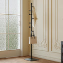 Metal Freestanding Coat Rack with 7 Hooks and Heavy Base