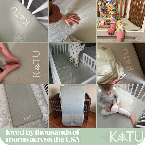 Organic Latex & Coconut 2-Stage Crib Mattress