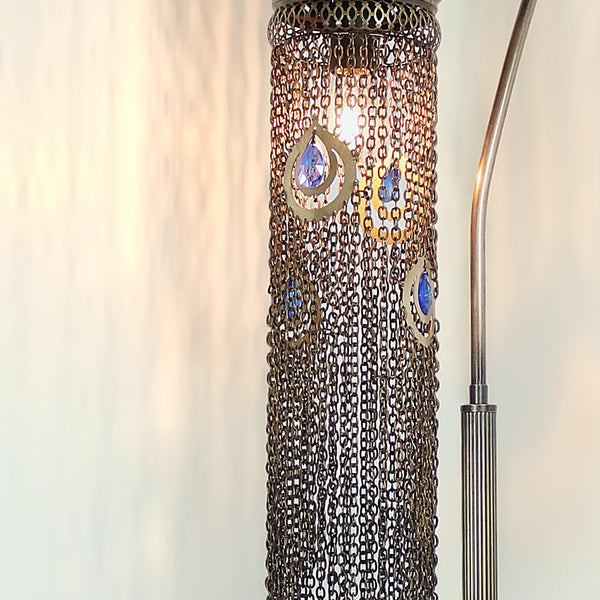 Boho Turkish Floor Lamp – Tall Moroccan Standing Lamp