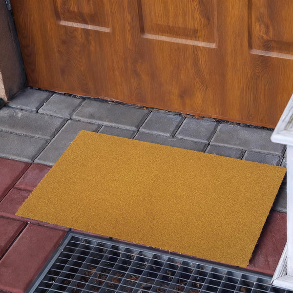 Coir Doormat Set 30x17 Inch – 12 Pack, Blank DIY Mats with Non-Slip Rubber Backing