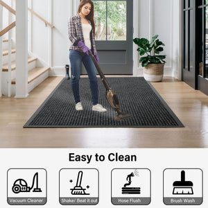 Heavy Duty Door Mat – All Weather, Non-Slip, 4ft x 6ft
