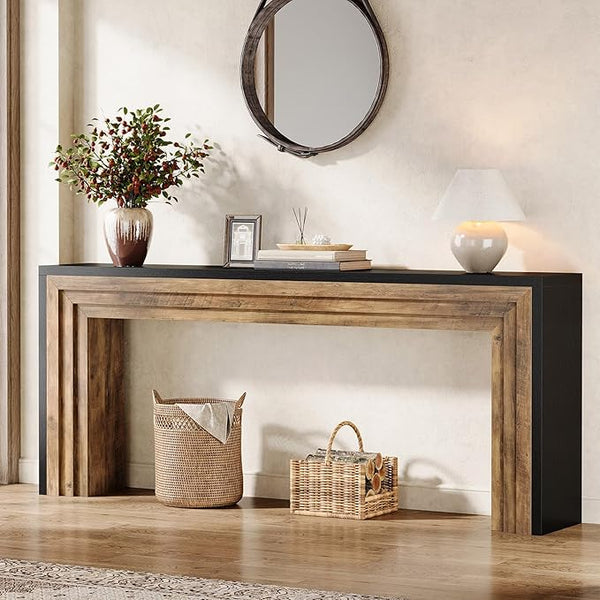 70.9" Farmhouse Console Table