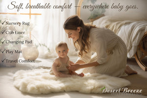 New Zealand Lambskin Baby Sheepskin Rug