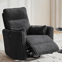 360 Swivel Recliner Nursery Glider Chair with Pillows