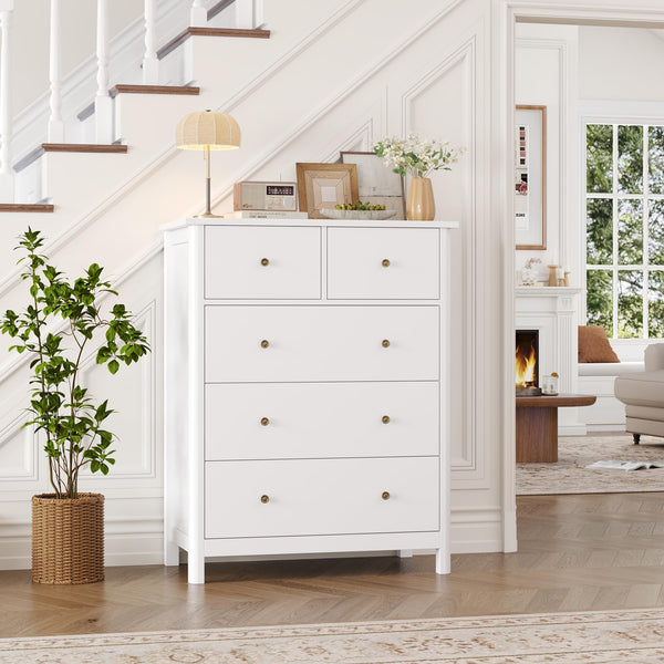 5-Drawer Dresser with Deep Storage