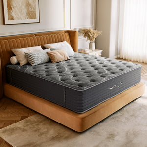 Cashmere Hybrid Mattress – Dual-Sided Cooling Gel Memory Foam with Pocket Springs