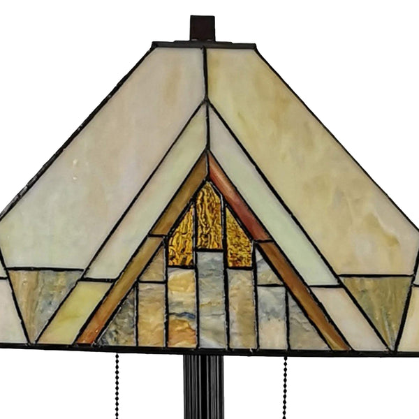 Tiffany Style Stained Glass Floor Lamp