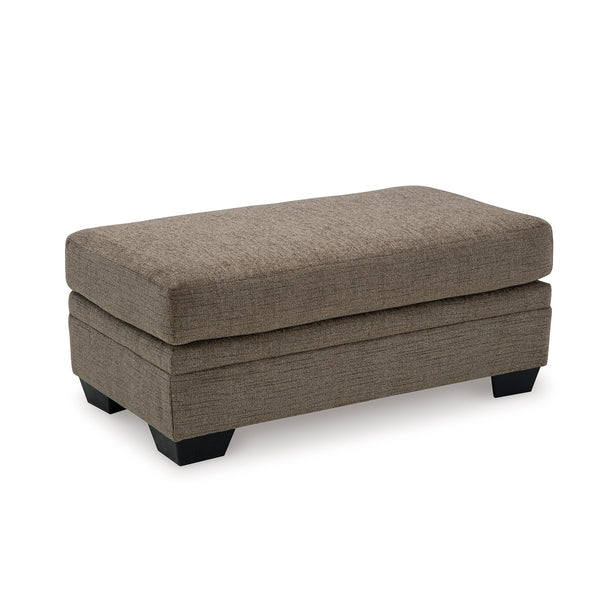 Contemporary Upholstered Rectangular Ottoman