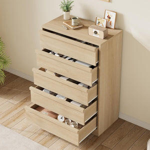 5-Drawer Dresser with Large Storage Drawers