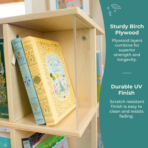 360° Rotating Kids Bookshelf