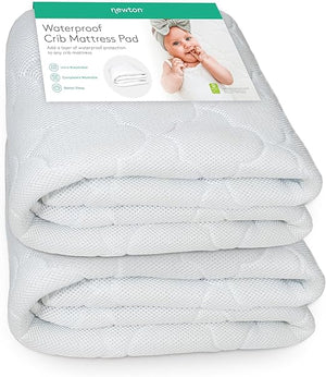 Waterproof Quilted Crib Mattress Pad