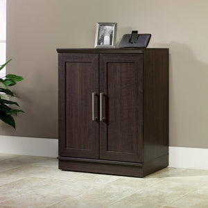 Stackable Storage Cabinet with Adjustable Shelves – Dakota Oak