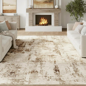 6x9 Washable Abstract Area Rug