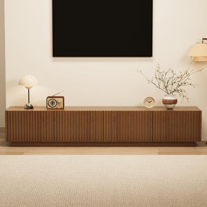 86.61" TV Stand for TVs up to 85" with Storage